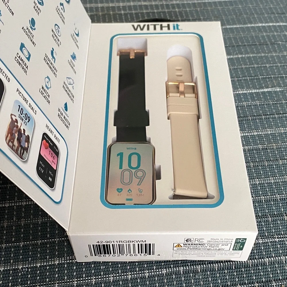 Women DYO Smartwatch - Black and Gold